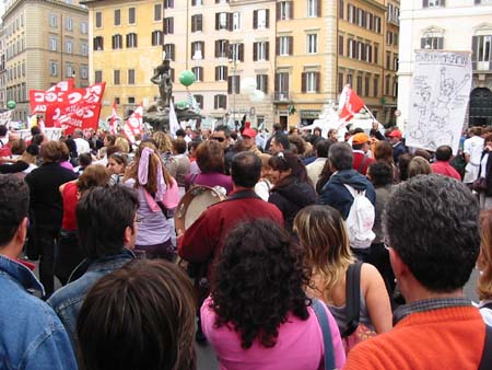 ccc Raggiunta piazza Barberini